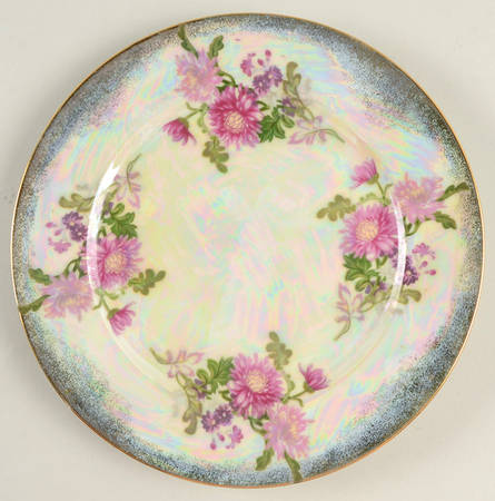 Flower of the Month Salad Plate