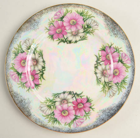 Flower of the Month Salad Plate