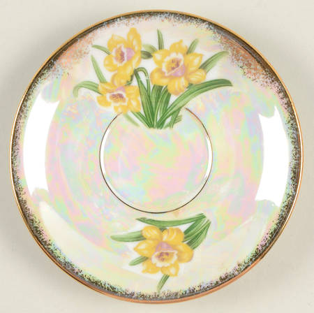 Flower of the Month Saucer for Footed Cup