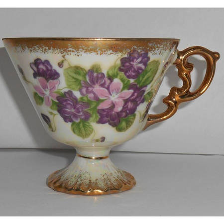 Flower of the Month Footed Cup