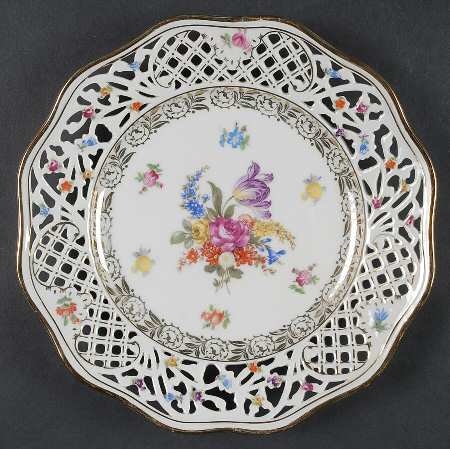 SCH293 Pierced Edge Salad Plate