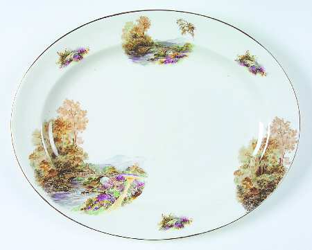 Heather 14" Oval Serving Platter