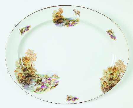 Heather 16" Oval Serving Platter