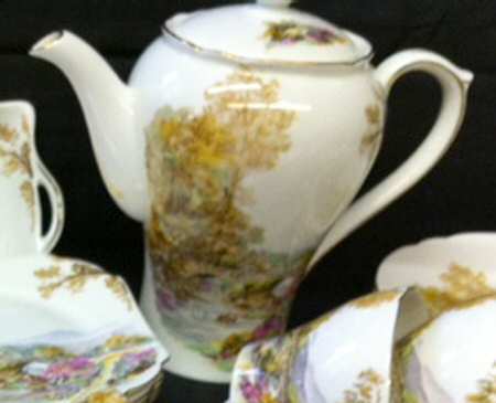 Heather Coffee Pot & Lid