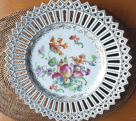 Dresden Flowers Dinner Plate