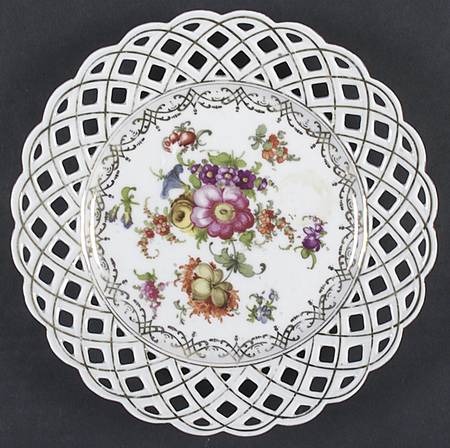 Dresden Flowers Salad Plate