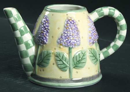 Lavender Tea Garden Figural Creamer