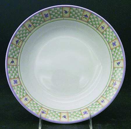 Lavender Tea Garden 9" Round Vegetable Bowl