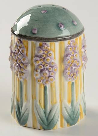 Lavender Tea Garden Figural Salt Shaker
