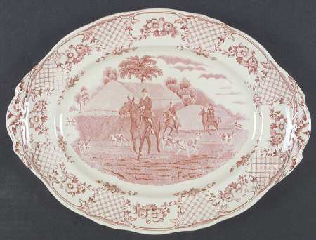 STV8 12" Oval Serving Platter