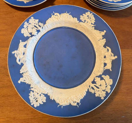 Fox Hunting Salad Plate