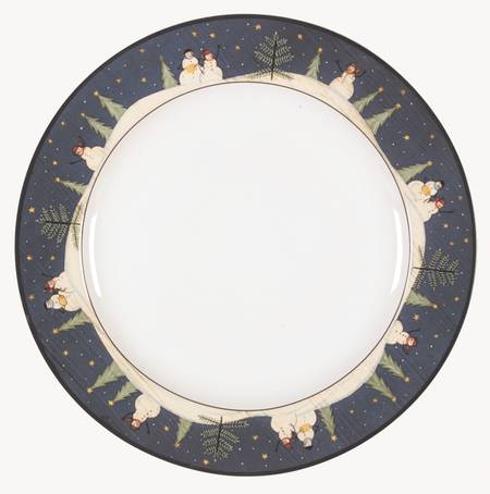 Home For The Holidays 12" Chop Plate (Round Platter)