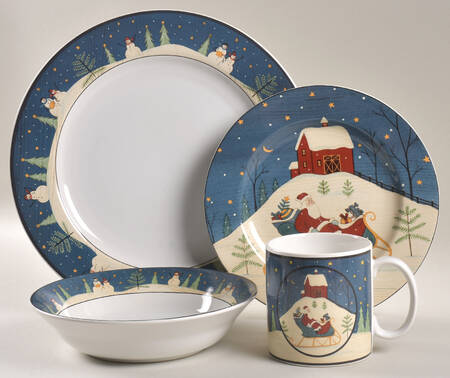 Home For The Holidays 4 Piece Place Setting