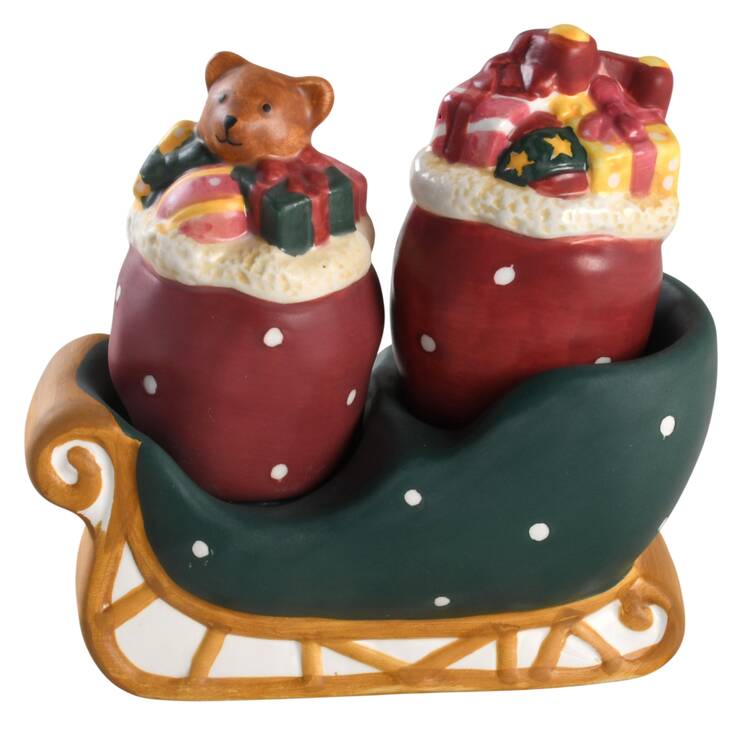 Home For The Holidays Figural Salt & Pepper Set