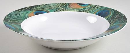 Peacock 9" Soup/Pasta Bowl