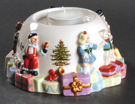 Christmas Tree Candle Lamp No Shade