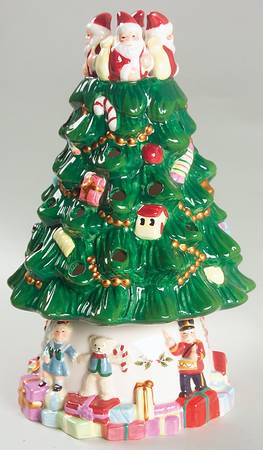 Christmas Tree Candle Lamp & Shade
