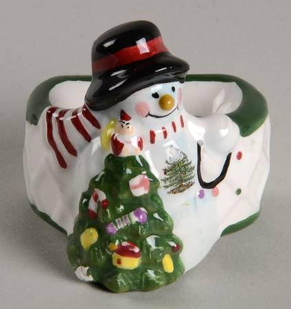 Christmas Tree Figural Napkin Ring