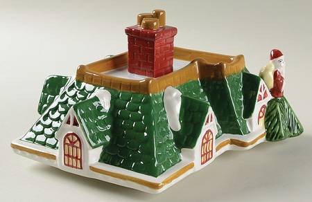 Christmas Tree Lid for Figural Cookie Jar