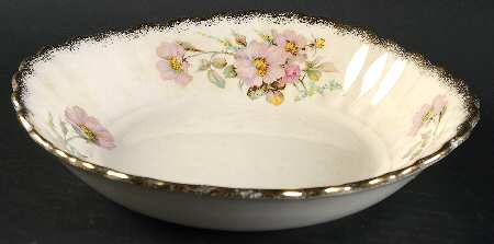 Wild Rose (Square) Coupe Soup Bowl