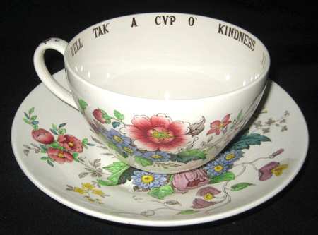 Raeburn (Smooth) Joke Cup & Saucer Set