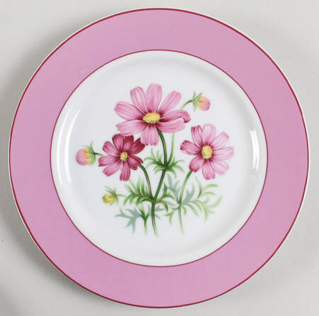 Flower Garden Salad Plate