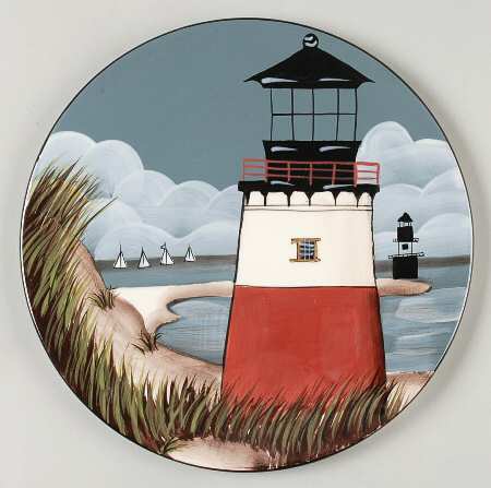 By The Sea (Made In China, Handpaint) Trivet