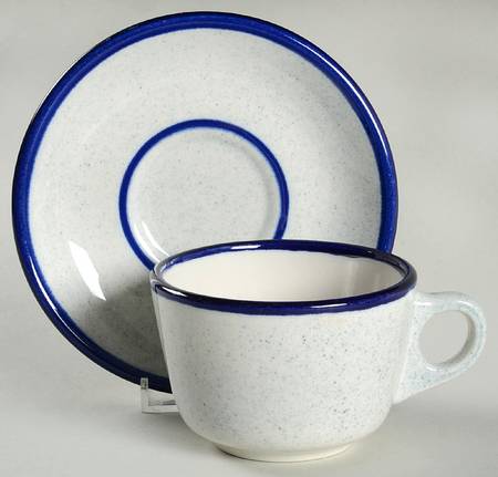 Kings Inn Flat Cup & Saucer Set