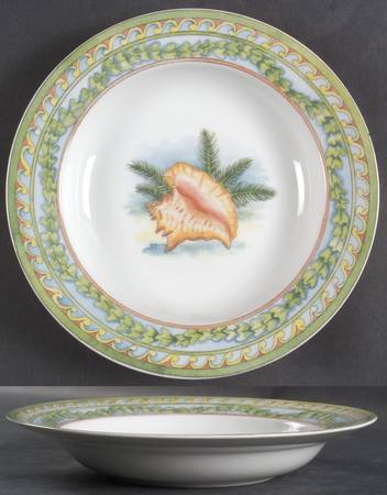 Sea Garden Rim Soup Bowl