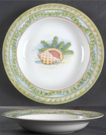 Sea Garden Rim Soup Bowl