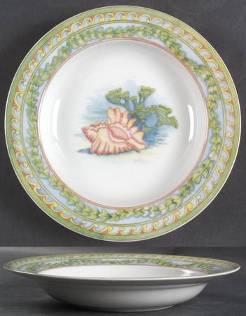 Sea Garden Rim Soup Bowl