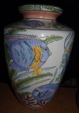 Sea Garden 12" Vase