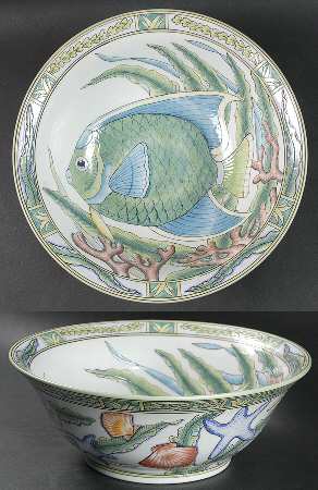 Sea Garden Centerpiece/Console Bowl