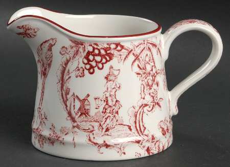 Provincial Garden Cranberry Creamer