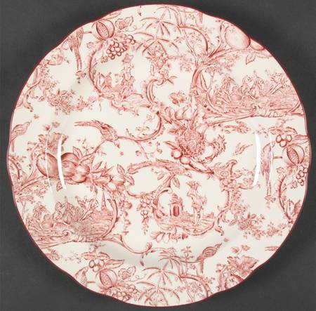 Provincial Garden Cranberry by Spode