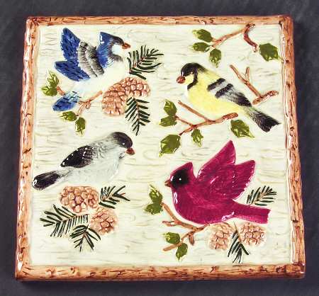 Knollwood Embossed Square Trivet