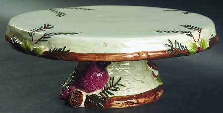 Knollwood 11" Diameter Pedestal Cake Stand