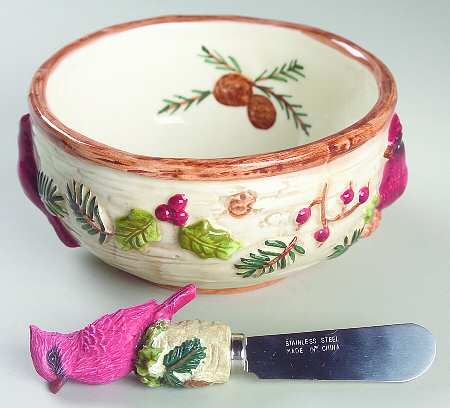 Knollwood Dip Bowl & Spreader Set