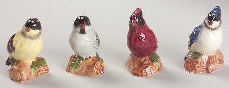 Knollwood Figural Salt & Pepper Shaker - Set of 4