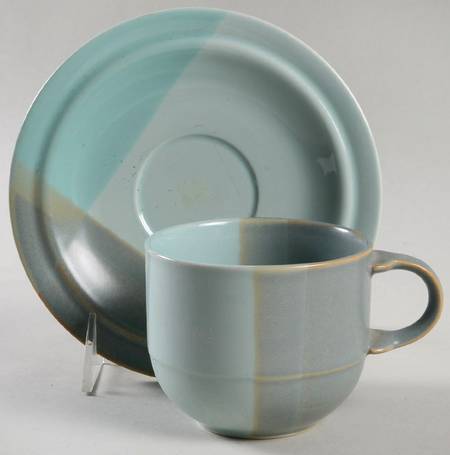 Valley Vista Flat Cup & Saucer Set