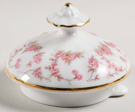 Bridal Rose Lid for Teapot