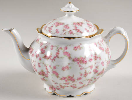 Bridal Rose Teapot & Lid