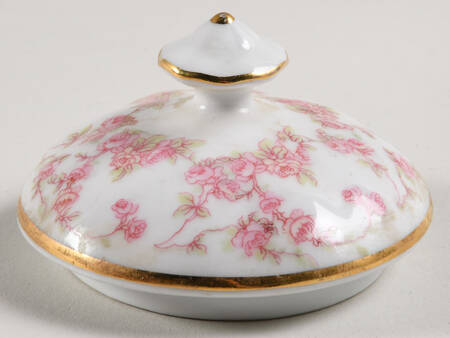 Bridal Rose Lid for Sugar Bowl