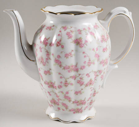 Bridal Rose Coffee Pot No Lid