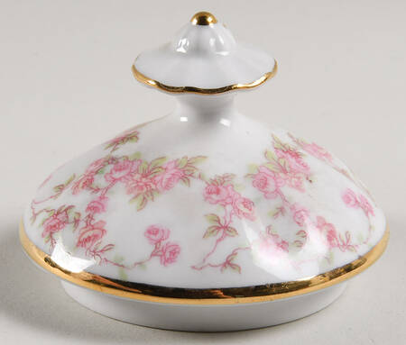 Bridal Rose Lid for Coffee Pot