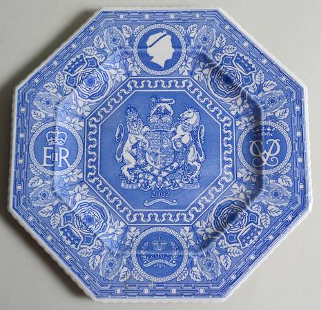 Golden Jubilee Blue Room by Spode