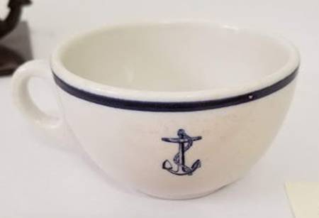 US Navy Mess (Wardroom Officer) Flat Cup