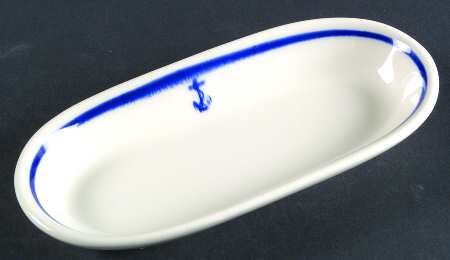 US Navy Mess (Wardroom Officer) 7" Pickle Dish