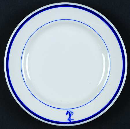 US Navy Mess (Wardroom Officer) Bread & Butter Plate