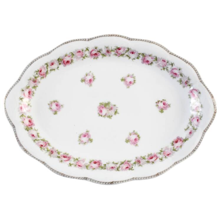 SCR253 15" Oval Serving Platter by Scherzer